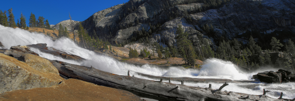 Waterwheel Falls in Yosemite